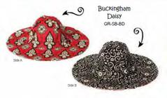 Girl's Sun Hat Buckingham Daisy